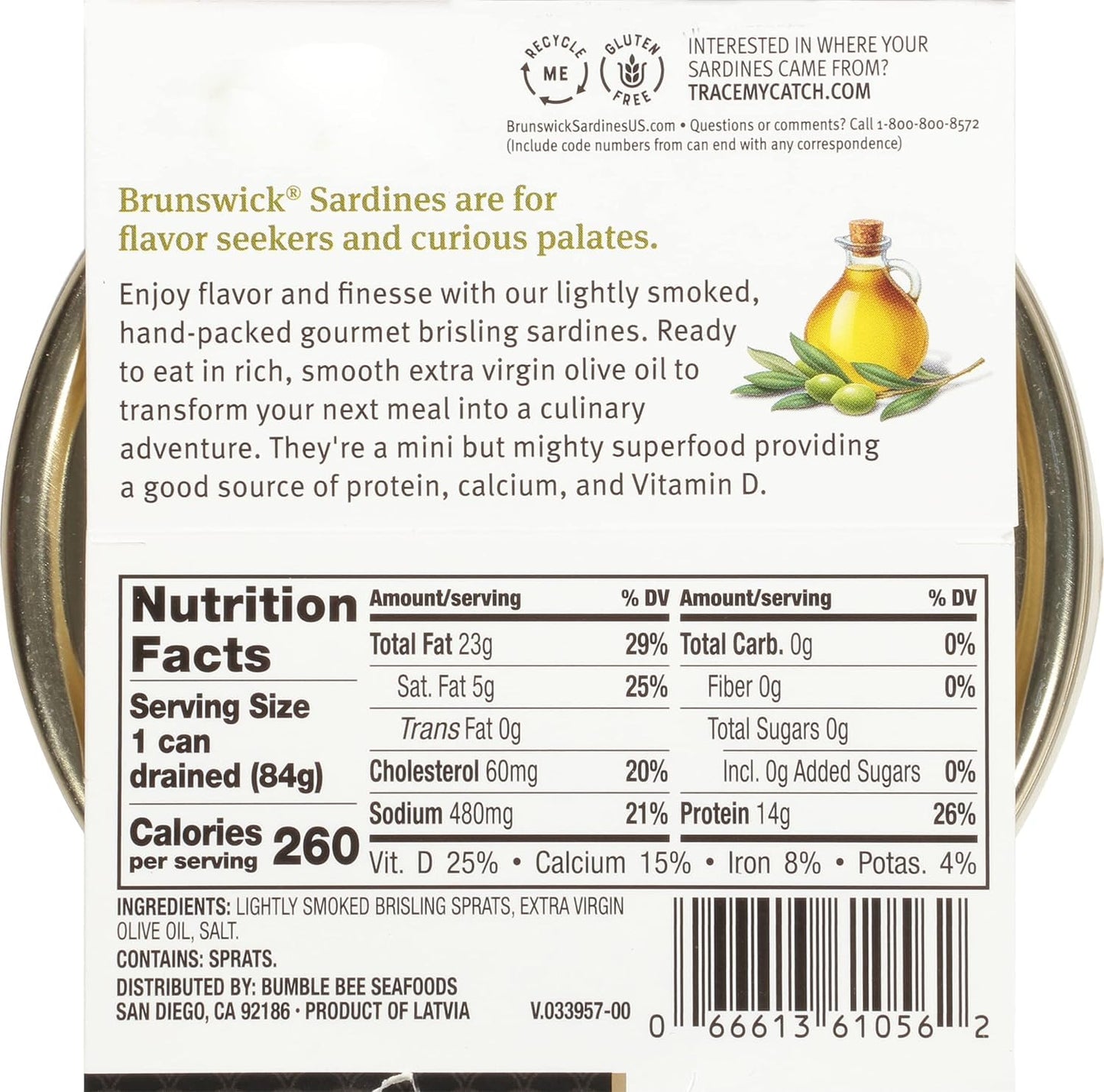 Brunswick_Wild_Caught_Gourmet_Brisling_Sardines_in_Extra_Virgin_Olive_Oil,_4.23_oz_Can_-_Wild_Caught_Sardines_-_14g_Protein_per_Serving_-_Gluten_Free,_Keto_Friendly