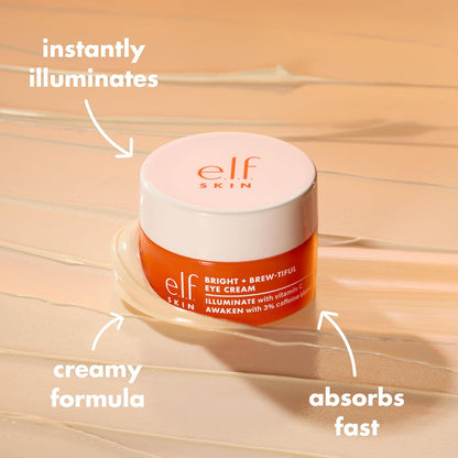 e.l.f._SKIN_Bright_+_Brew-tiful_Eye_Cream_Mini,_Helps_Brighten_Appearance_Of_Undereye_Dark_Circles_&_Repair_Puffiness,_Vegan_&_Cruelty-Free