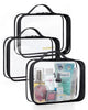 3 Pack, Medium - Basic Black-with handle+180° open