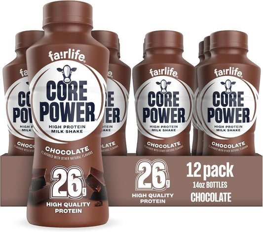 Core_Power_Protein_Shake,_Chocolate,_26g_Bottle,_14oz,_12_Pack