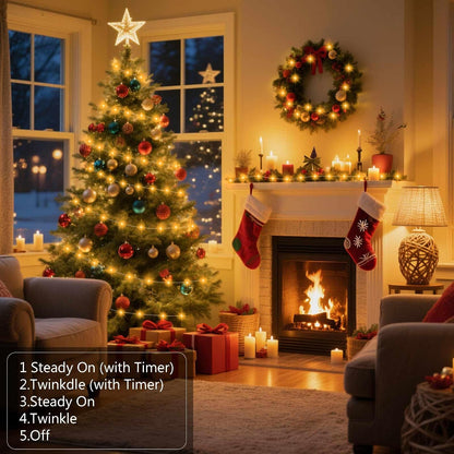 Timer_Fairy_Lights_Battery_Operated_2_Pack_16.4Ft_50_LEDs_Silver_Copper_Wire_Twinkle_String_Lights_with_Timer_5_Lighting_Modes_for_Christmas_Bedroom_Wedding_Parties_Holiday_Decorations_(Warm_White)