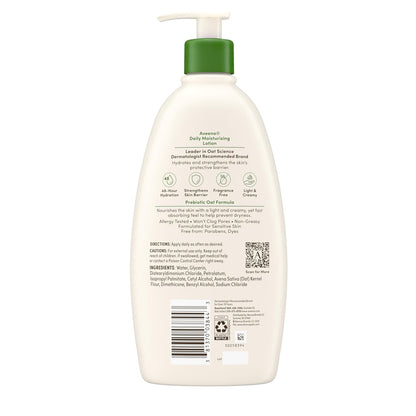 Aveeno_Daily_Moisturizing_Body_Lotion,_Body_Lotion_for_Dry_Skin_with_Prebiotic_Oat,_Paraben_Free,_Fragrance_Free,_Non-Greasy,_Non-Comedogenic_Moisturizer,_18_FL_OZ