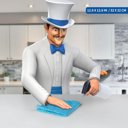 MR.SIGA_Microfiber_Cleaning_Cloth,_Pack_of_24,_Size:12.6"_x_12.6"