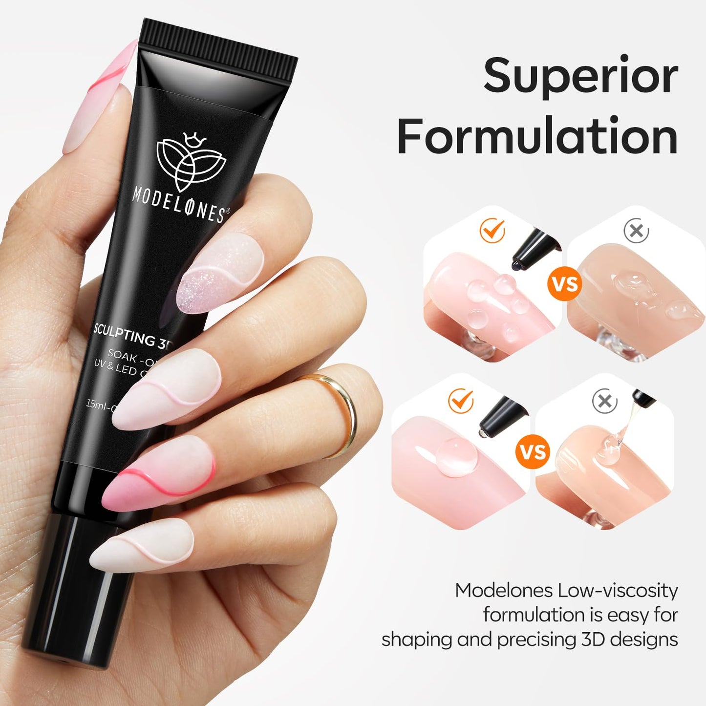 Modelones_3D_Gel_Nail_Art,_Sculpting_Gel_Glue_for_Molding,_Drawing,_Charms_&_Gems_Glue,_Nail_Stuff_for_Chrome_Powder_and_Rhinestone_Design_No_Wipe,_U_V_Light_Cured_Salon_&_DIY_Use