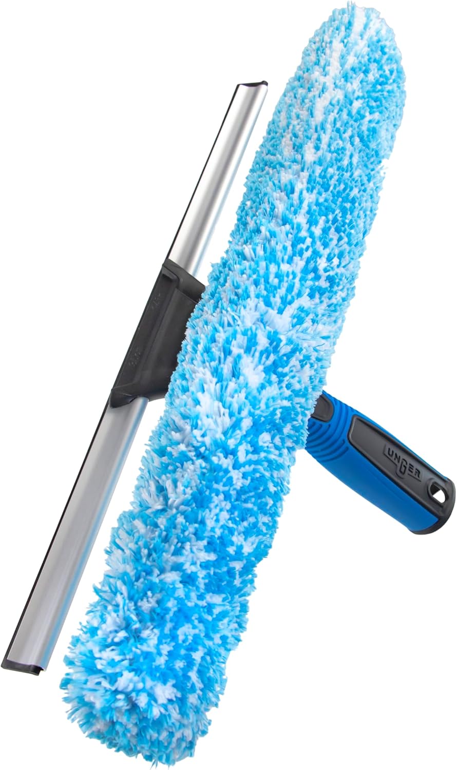 Unger_Professional_Connect_and_Clean_2-in-1_Squeegee_and_Scrubber,_14”_Window_Cleaning_Tool,_Essential_Glass_Cleaner_for_Commercial_and_Residential_Use,_Reusable_Microfiber_Sleeve,_Streak-Free_Results