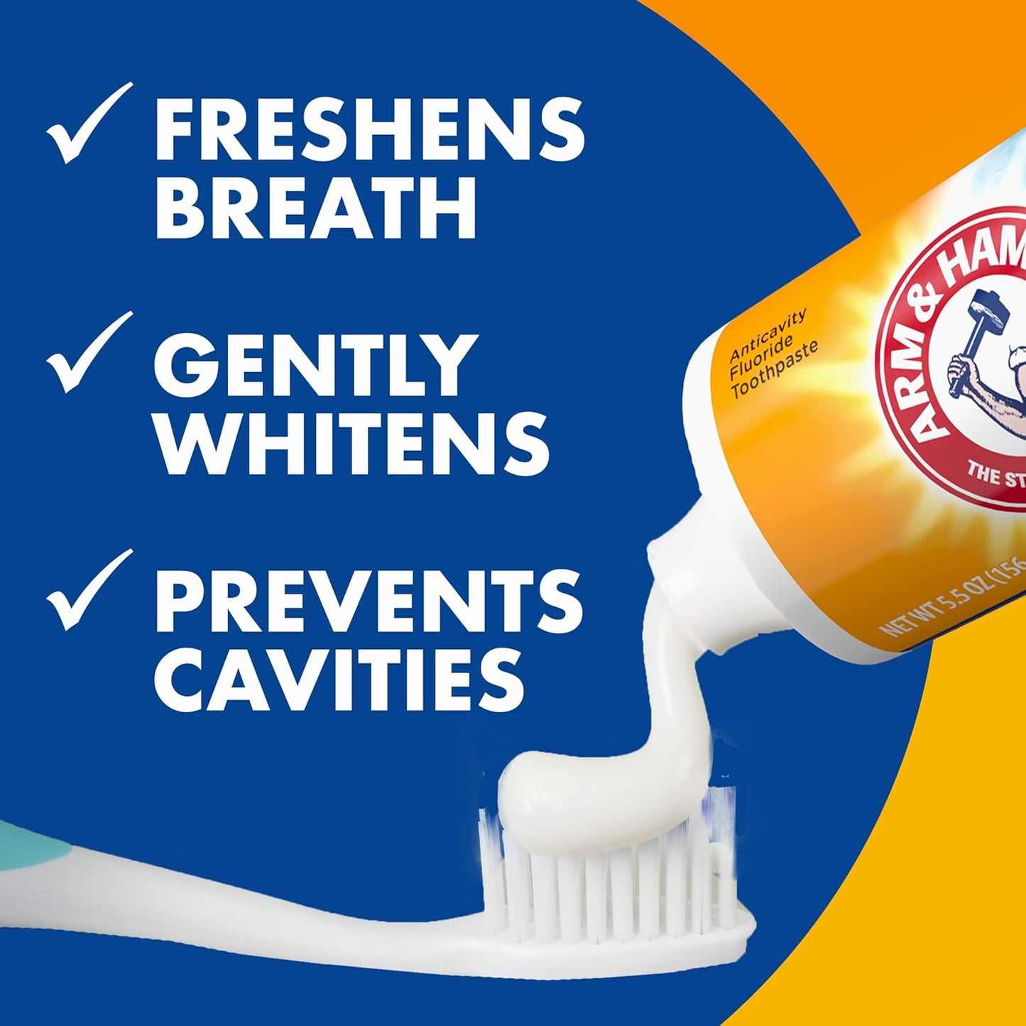 ARM_&_Hammer_Toothpaste_Plus_TheraBreath_Breath_Fresheners,_ICY_Mint_Flavor,_Teeth_Whitening_Toothpaste,_Anticavity_Fluoride_for_Bad_Breath,_5.5_Oz_(Pack_of_2)