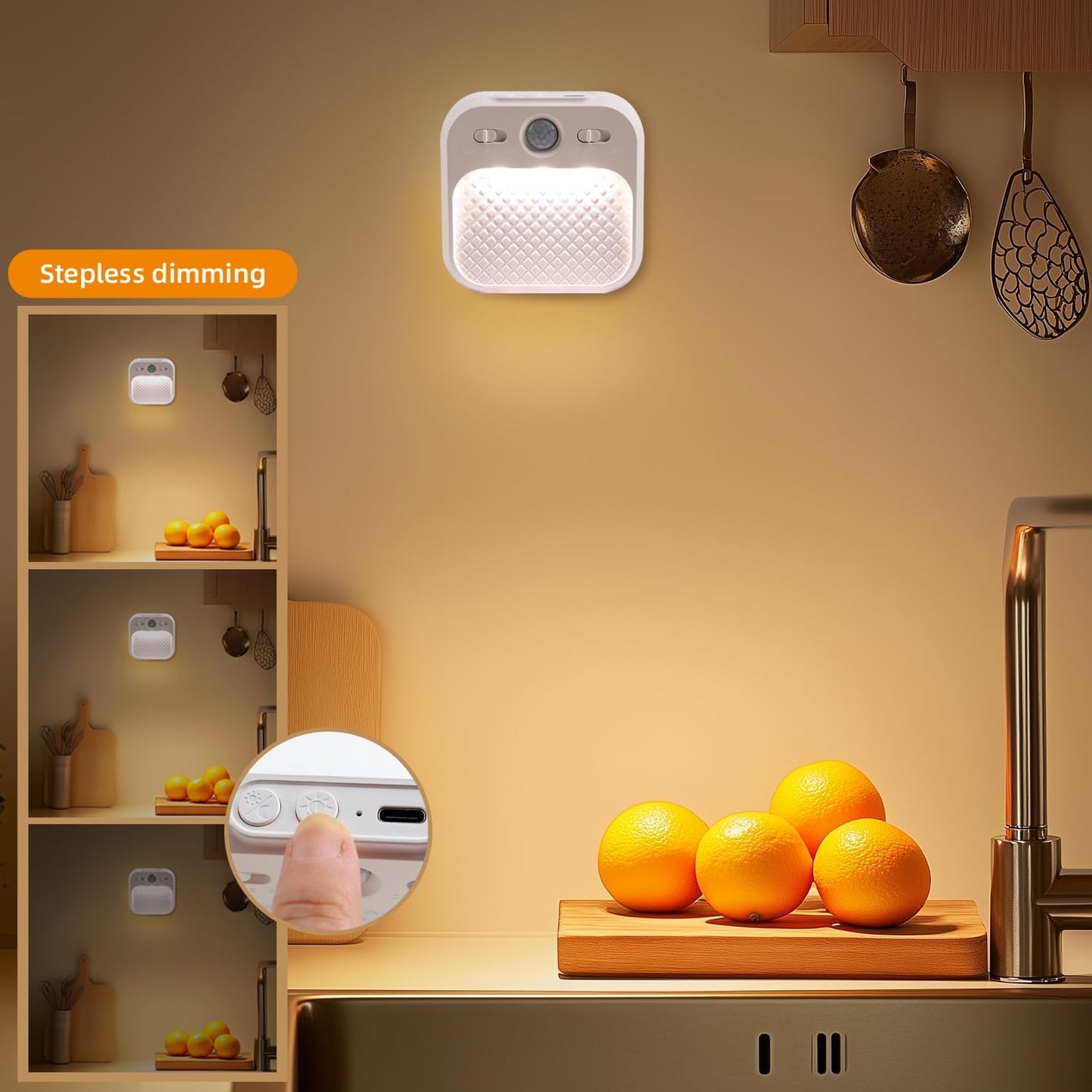 Led_Night_Light_with_Motion_Detector_2_Pack,_Cabinet_Light_Dimmable_with_Timer_Function,_Staircase_Lighting_3_Color_Temperature_3000/4500/6000K,_Hallway_Light_Rechargeable_600mAh_for_Children's_Room