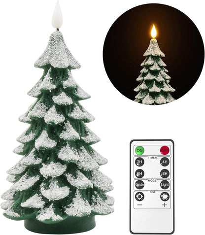 PChero_Christmas_Tree_LED_Candle_with_Remote_Timer,_4.13x7.9_Inch_Real_Wax_Battery_Operated_Pillar_Candle_Flameless_Flickering_for_Xmas_Eve_Gift_Holiday_Home_Party_Room_House_Decor