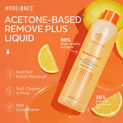 Modelones_Acetone_Nail_Polish_Remover,_Professional_Gel_Polish_Remover,_Nail_Glue_Remover_Natural_Formula_with_Jojoba_Oil_for_Nail_Moisturizing_&_Care,_Acrylic_Dip_Powder_Remover(8_FL.Oz.),_Lemon