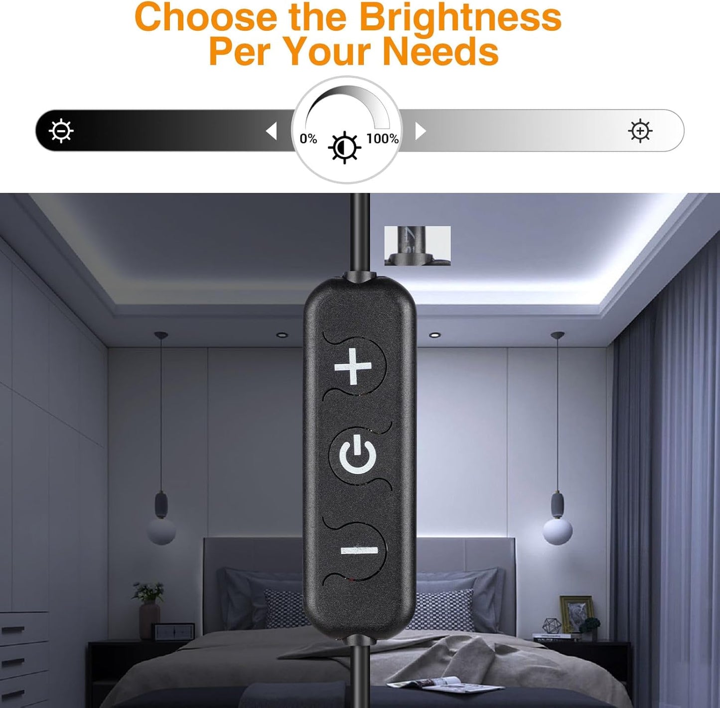 CT_CAPETRONIX_White_LED_Strip_Light,_16.4_Feet/32.8_ft/40_ft/49.2_ft_24_Volt_LED_Light_Strip_White,_6000K-6500K_Daylight/Warm_White/Multicolor_Super_Bright_LED_Tape_Light_for_Bedroom,_Kitchen,_Closet,_Cabinet,_Mirror,_Indoor