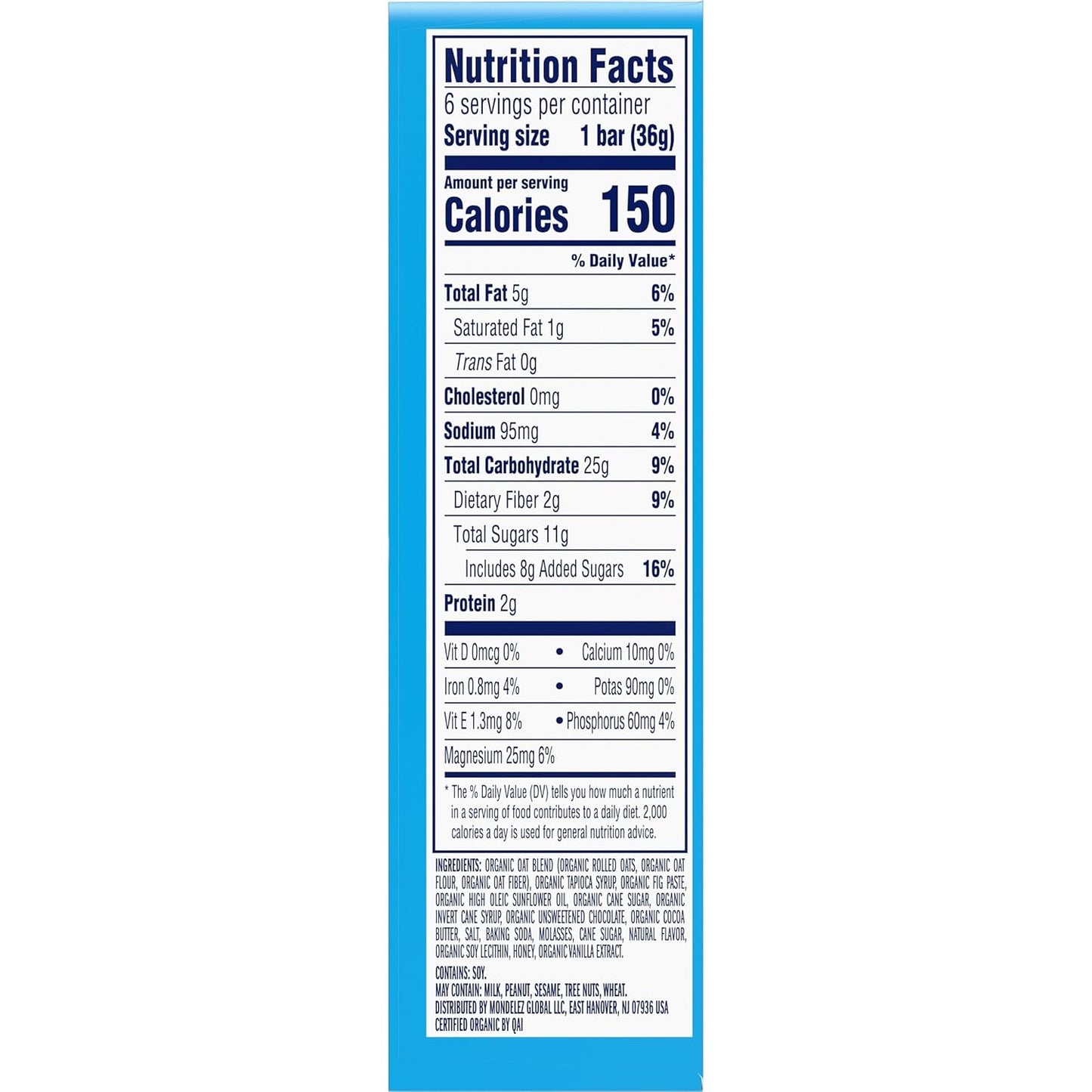 Zbar_-_Chocolate_Chip_-_Soft-Baked_Energy_Snack_Bars_-_Non-GMO_-_12g_Whole_Grains_-_USDA_Organic_Granola_Bars_(6_Pack)