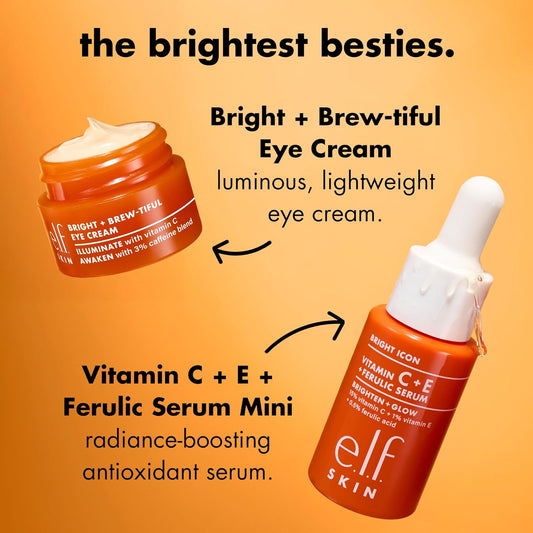 e.l.f._SKIN_Brightest_Besties_Duo,_Travel-Sized_Skincare_Set,_Brightening_Face_Serum_&_Vitamin_C_Eye_Cream,_Boosts_Radiance,_Depuffs_&_Evens_Skin_Tone,_Vegan_&_Cruelty-Free