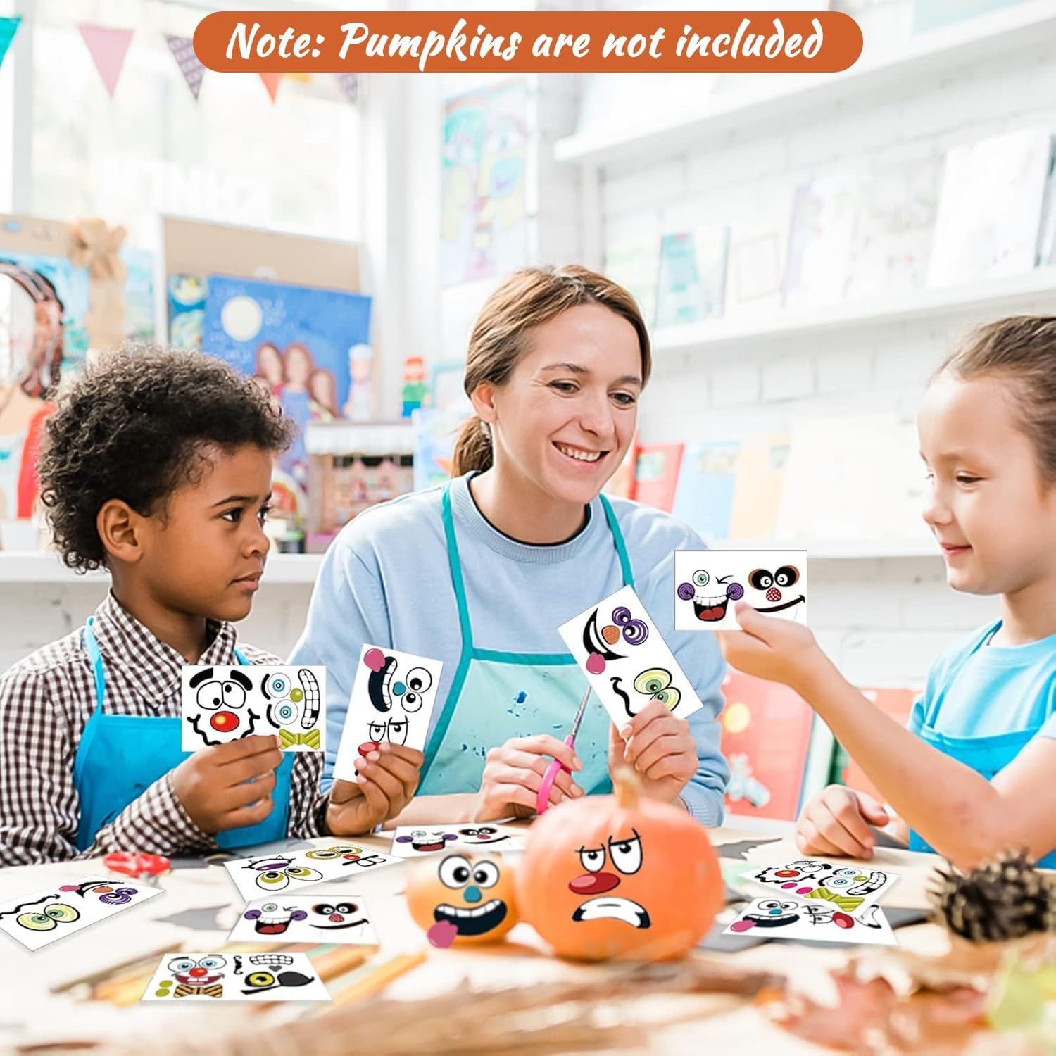 36_Pack_Halloween_Pumpkin_Decorating_Stickers_Mini_Make_36_Small_Pumpkin_Face_Stickers_for_Halloween_Kids_Toddlers_Party_Favors_Treats_Sticker_Gifts_18_Sheets,_Pumpkins_not_Included
