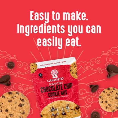 Lakanto_Sugar_Free_Chocolate_Chip_Cookie_Mix_-_Sweetened_with_Monk_Fruit_Sweetener,_Gluten_Free,_Keto_Diet_Friendly,_Vegan,_2g_Net_Carb,_Almond_Flour,_Sea_Salt_(12_Cookies)