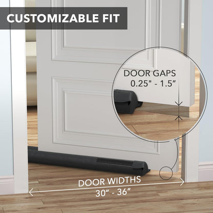 Everlasting_Comfort_2_Sided_Under_Door_Draft_Stopper_for_Bottom_of_Doors_-_Quick_Install,_Keeps_Heat_In_&_Cold_Air_Out_-_Sound_Proofing_Foam_Strip_Gap_Filler,_Noise_Blocker_for_Interior_-Fits_30"-36"W