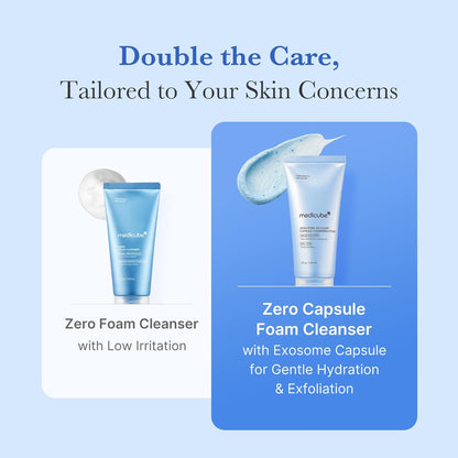 medicube_Facial_Cleanser_Zero_Pore_Capsule_Cleansing_Foam_|_Daily_Gentle_Cleanser_for_Skin_Texture,_Blackhead_&_Pore_Care_|_AHA,_BHA_&_PHA_for_Deep_Cleansing_|_Korean_Skincare,_4.23_oz
