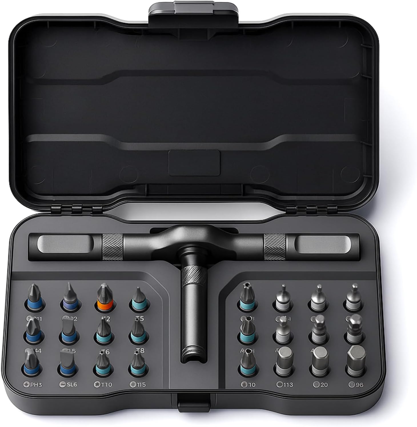 VMAN_Ratchet_Screwdriver_Set,_24_in_1_magnetic_Screwdriver_sets,_S2_Steel_Bits,_DIY_Combination_Flexible_Shaft,_Suitable_for_Furniture_Assembly,_Precision_Electrical_Appliance_Repair,_Bicycle_Tools