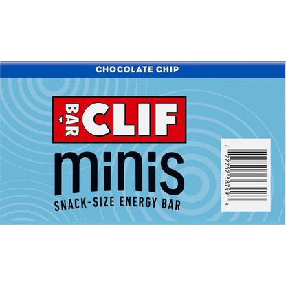 CLIF_BAR_Minis_-_Chocolate_Chip_-_Made_with_Organic_Oats_-_4g_Protein_-_Non-GMO_-_Plant_Based_-_Snack-Size_Energy_Bars_-_0.99_oz._(20_Pack)
