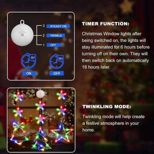 3Pcs_Christmas_Window_Lights_Decorations_with_Timer,_Battery_Powered_Christmas_Window_Hanging_Multicolor_String_Lighted_Tree_Bell_Star_Shaped_LED_Sucker_for_Xmas_Window_Fireplace_Indoor_Decor