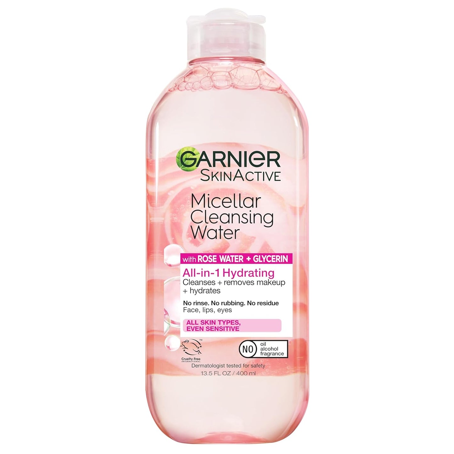 Garnier_Micellar_Water_with_Rose_Water_and_Glycerin,_Hydrating_Facial_Cleanser_&_Makeup_Remover,_For_All_Skin_Types,_Vegan,_Cruelty_Free,_13.5_Fl_Oz_(400mL),_1_Count