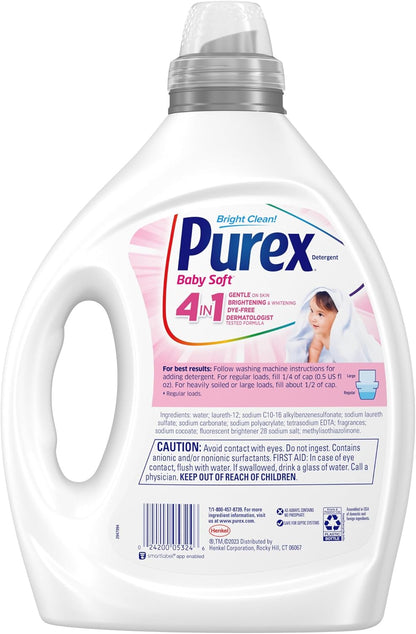 Purex_Baby_Soft_Liquid_Laundry_Detergent,_Ultra_Concentrated,_82.5_fl_oz,_165_Loads,_Hypoallergenic,_Dye_Free,_Gentle_on_Skin