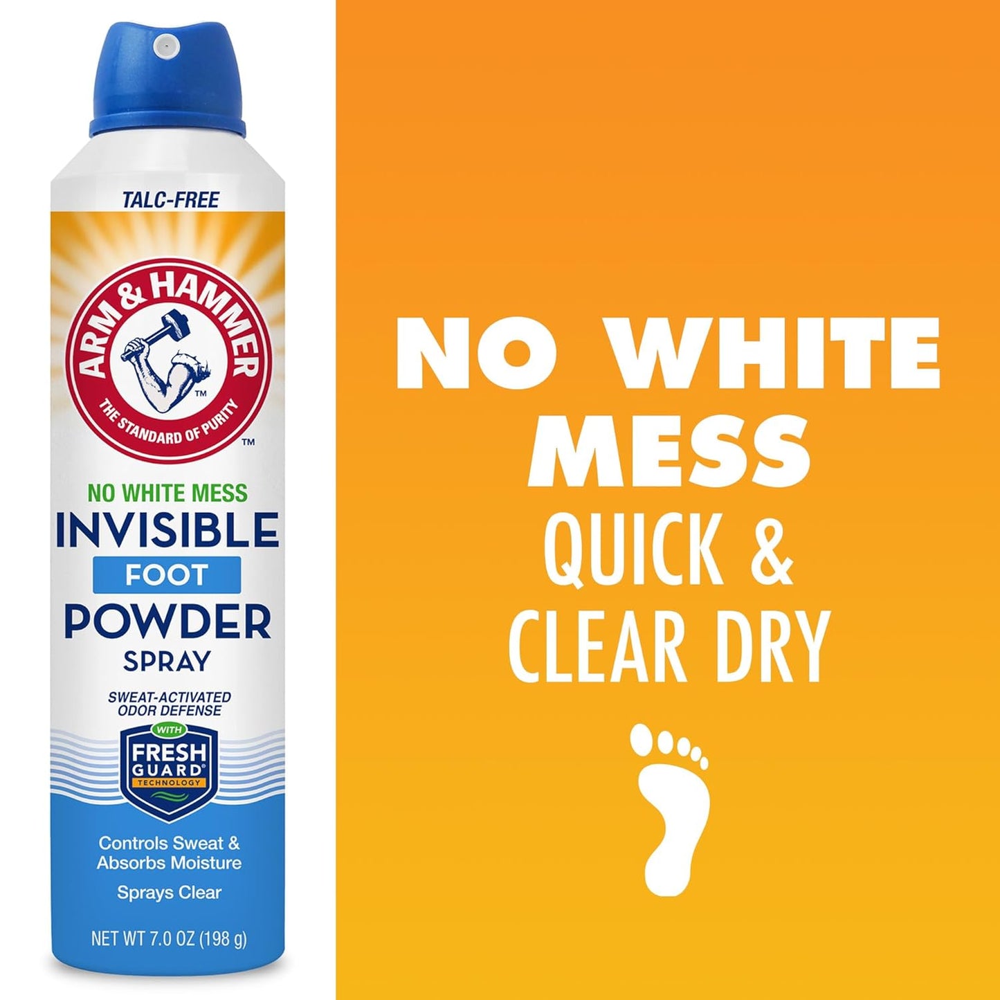 Arm_&_Hammer_Invisible_Foot_Powder_Spray,_Clear_Talc-Free_Sweat_Control,_Odor_Eliminating_Foot_Spray_For_Men_&_Women,_7_Oz_(3_Pack)