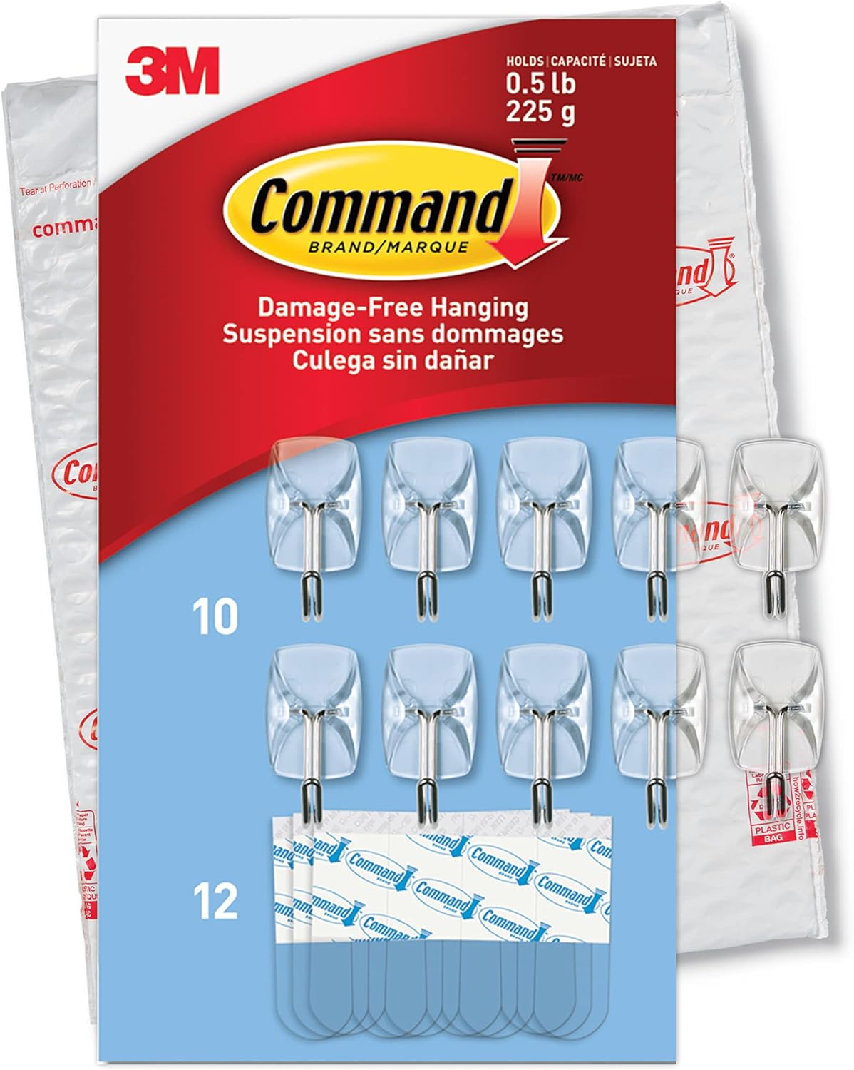 Command_Small_Clear_Wire_Toggle_Hooks,_10_Wall_Hook_and_12_Strips,_Damage-Free_Hanging_with_Adhesive,_Great_for_Hanging,_Organization_and_Storage,_Holds_up_to_0.5_lb