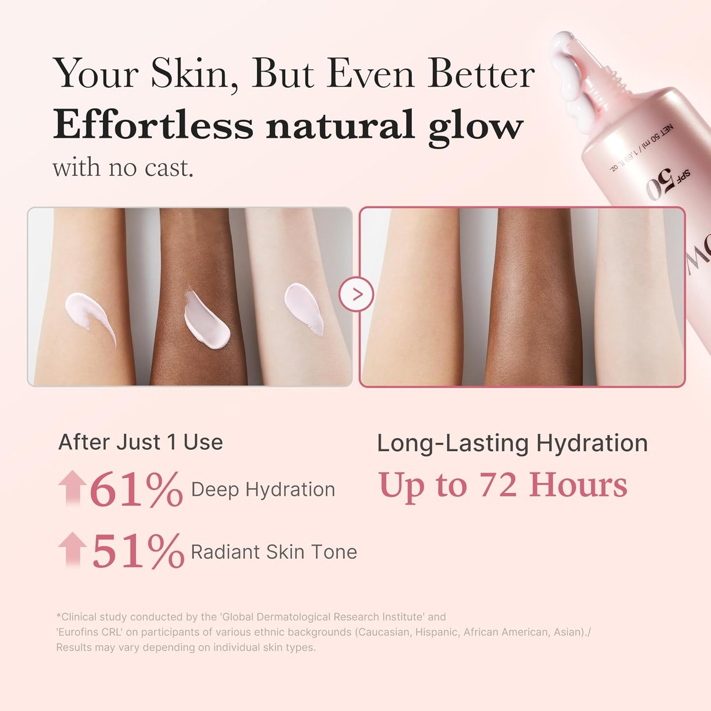 medicube_No_Cast_Just_Glow_Collagen_Sunscreen_|_SPF_50_Broad_Spectrum_Face_Sunscreen_|_Lightweight,_Non-Sticky,_Hydrating_Formula_|_Peptide,_Cica_for_Soothing_&_Glow_|_Korean_Skincare