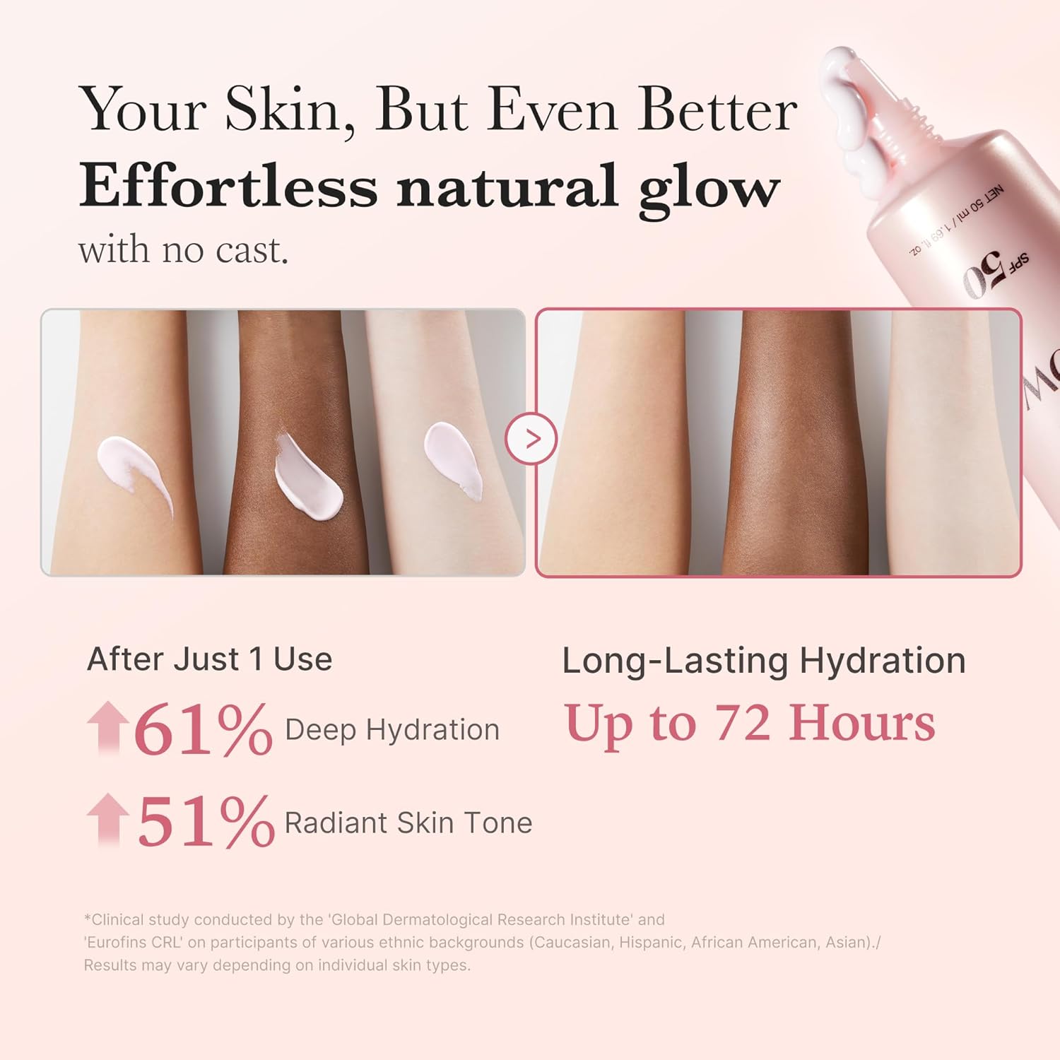 medicube_No_Cast_Just_Glow_Collagen_Sunscreen_|_SPF_50_Broad_Spectrum_Face_Sunscreen_|_Lightweight,_Non-Sticky,_Hydrating_Formula_|_Peptide,_Cica_for_Soothing_&_Glow_|_Korean_Skincare