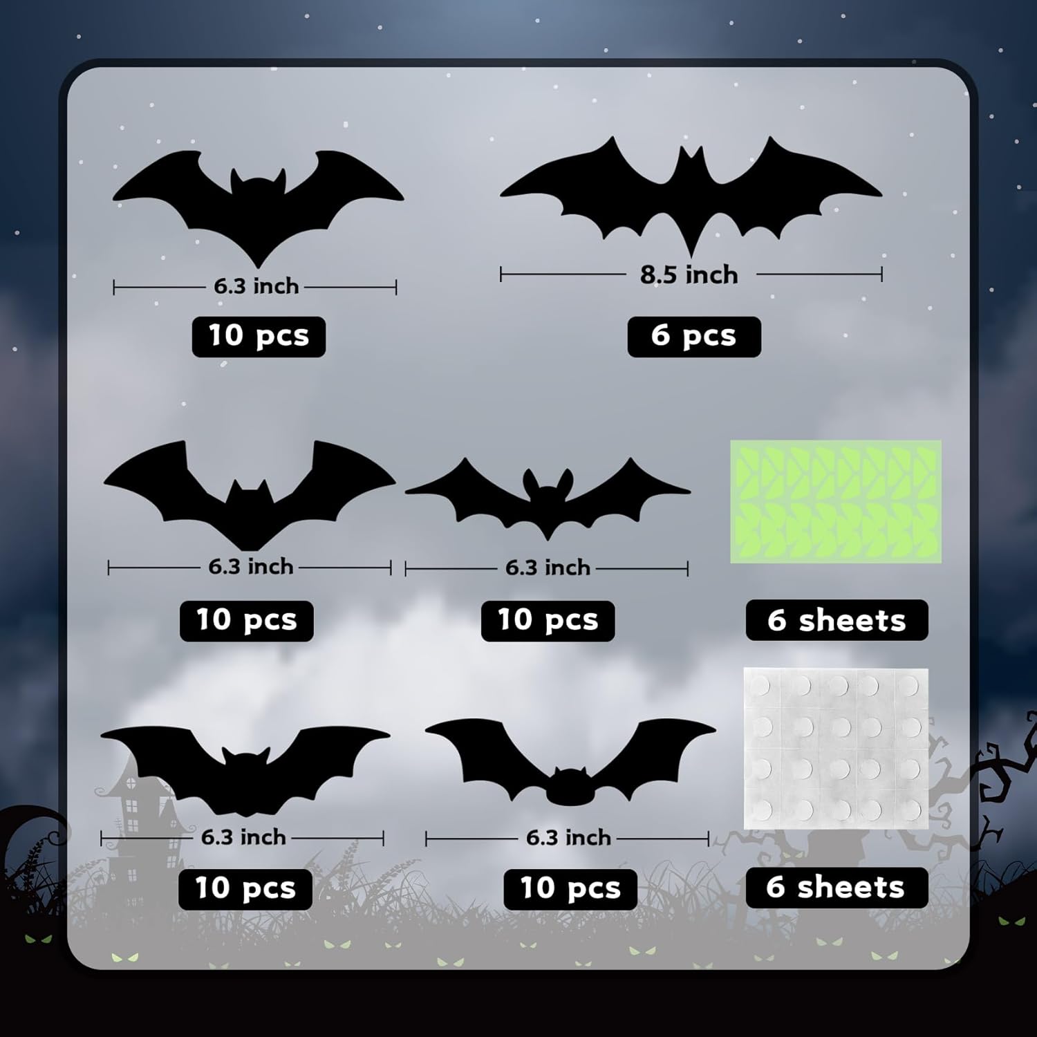 Halloween_Decorations_-_56_Pcs_Spooky_3D_Bats_With_Glow_Eyes_for_Indoor_Outdoor_Party_Decor_-_Plastic_Scary_Gothic_Stickers_for_Bathroom_Kitchen_Home_Room_Wall