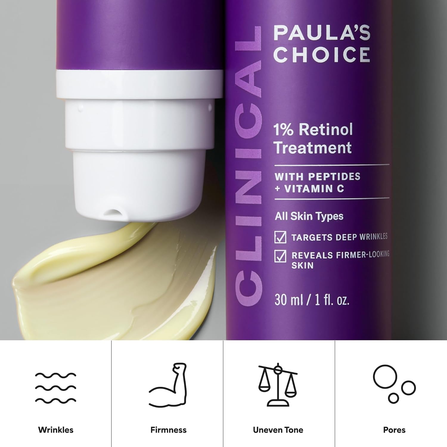 Paula's_Choice_CLINICAL_1%_Retinol_Face_Treatment_with_Peptides,_Vitamin_C_&_Licorice_Extract,_Anti-Aging_Skin_Care_Serum,_Fine_Lines_&_Wrinkles,_Fragrance_Free
