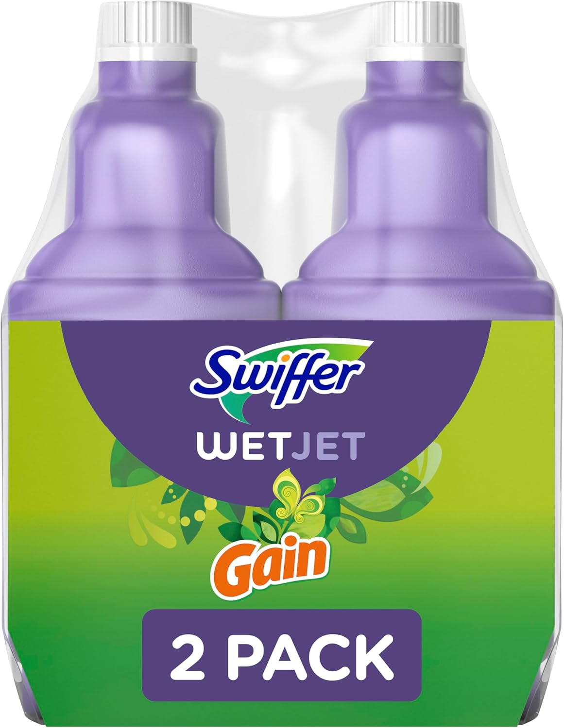 Swiffer_WetJet_Multi-Purpose_and_Hardwood_Liquid_Floor_Cleaner_Solution_Refill,_with_Gain_Scent,_42.2_fl_oz_each,_(Pack_of_2)