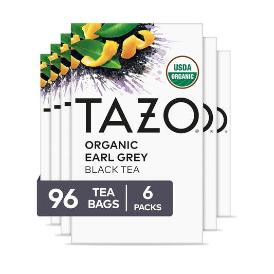 TAZO_Organic_Earl_Grey_for_Health_and_Wellness,_High_Caffeine_and_Bold_Flavor,_16_Count_(Pack_of_6)