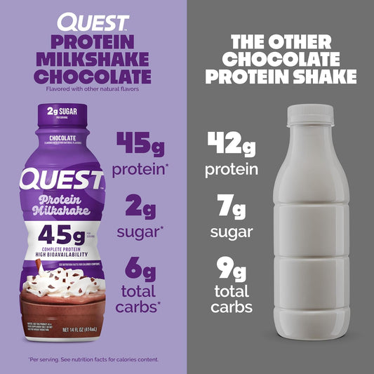 Quest_Nutrition_Chocolate_Protein_Shake,_45g_Protein,_2g_Sugar,_4g_Net_Carbs,_Ready_to_Drink,_Gluten_Free,_12_Count
