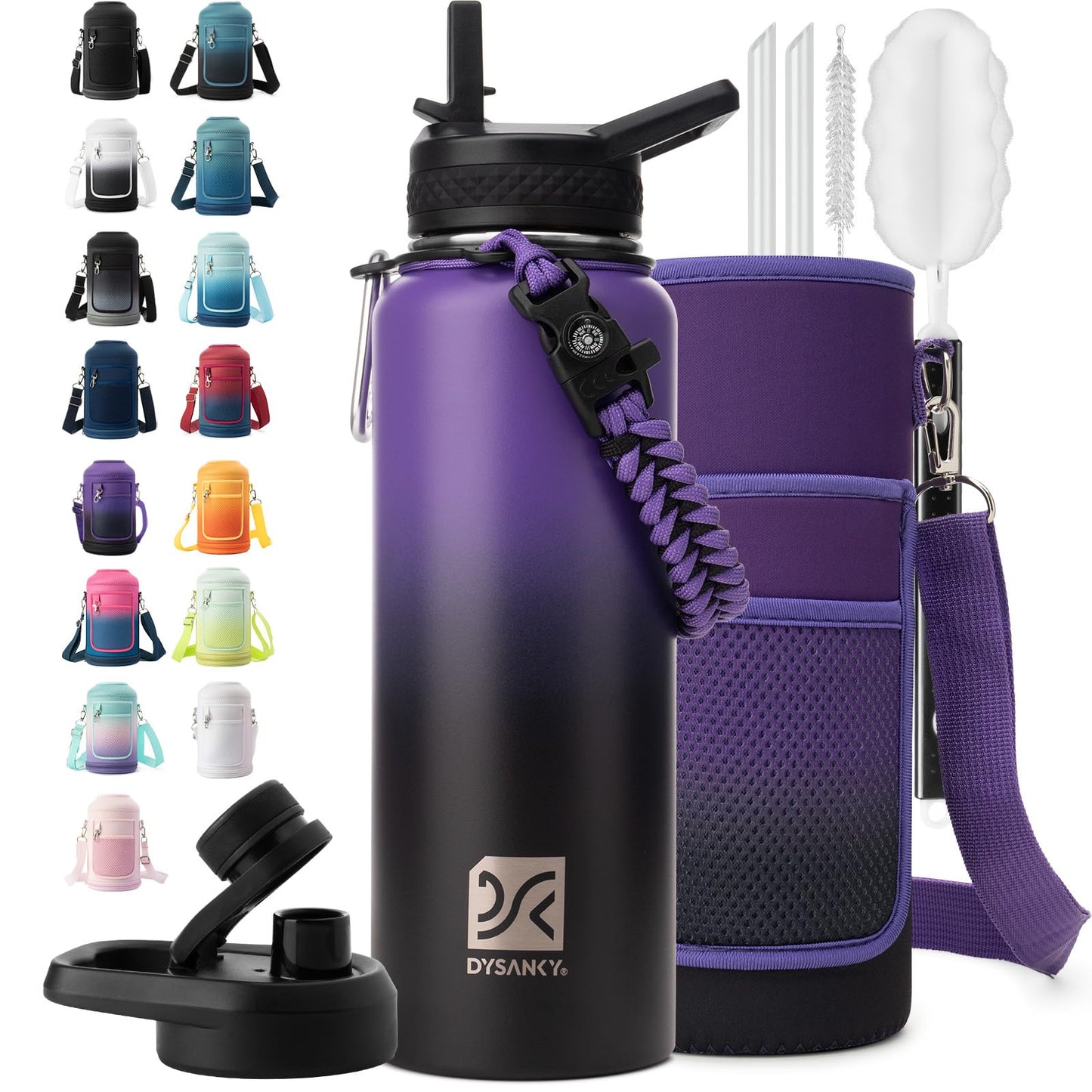 Purple/Black - 40 Ounces