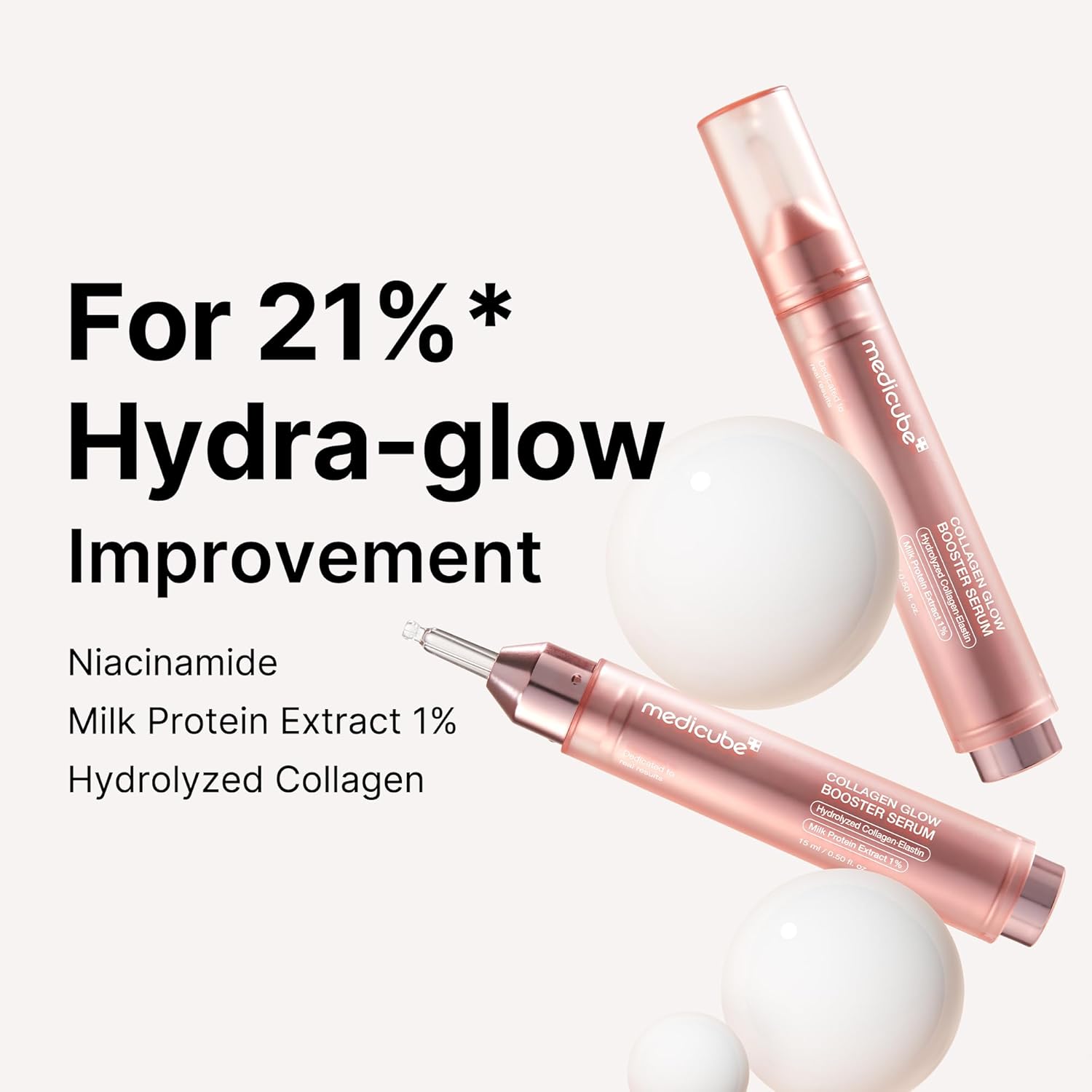 Medicube_Collagen_Glow_Booster_Milk_Serum_-_Twist_&_Click_-_Radiance_&_Hydration_with_Niacinamide,_Milk_Protein_Extract,_Hydrolyzed_Collagen_-_Illuminates_&_Firms_Skin_-_Korean_Skin_Care,_0.50_oz