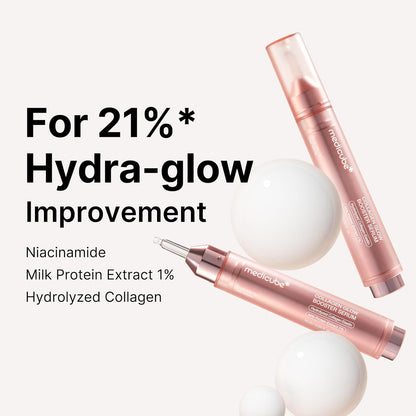 Medicube_Collagen_Glow_Booster_Milk_Serum_-_Twist_&_Click_-_Radiance_&_Hydration_with_Niacinamide,_Milk_Protein_Extract,_Hydrolyzed_Collagen_-_Illuminates_&_Firms_Skin_-_Korean_Skin_Care,_0.50_oz
