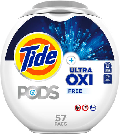 Tide_PODS_Ultra_Oxi_Free_and_Gentle_Laundry_Detergent_Packs,_57_Count,_Hypoallergenic_Laundry_Detergent_Pods