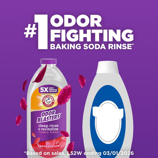ARM_&_HAMMER_Odor_Blasters_Deep_Rinse_and_Revitalize_Fabric_Rinse,_Laundry_Additive,_Eliminates_Sweat_and_Musty_Odors,_Fresh_Escape_Scent,_50_fl_oz