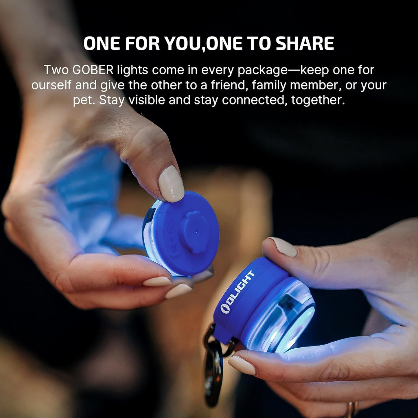 OLIGHT_Gober_2_Safety_Light,_High_Visibility_Beacon_LED_with_6_Color_Settings_and_4_Lighting_Modes,_USB-C_Rechargeable_Flashing_Warning_with_Clip_for_Running,_Cycling,_Camping,_Dog_Walking(Blue)