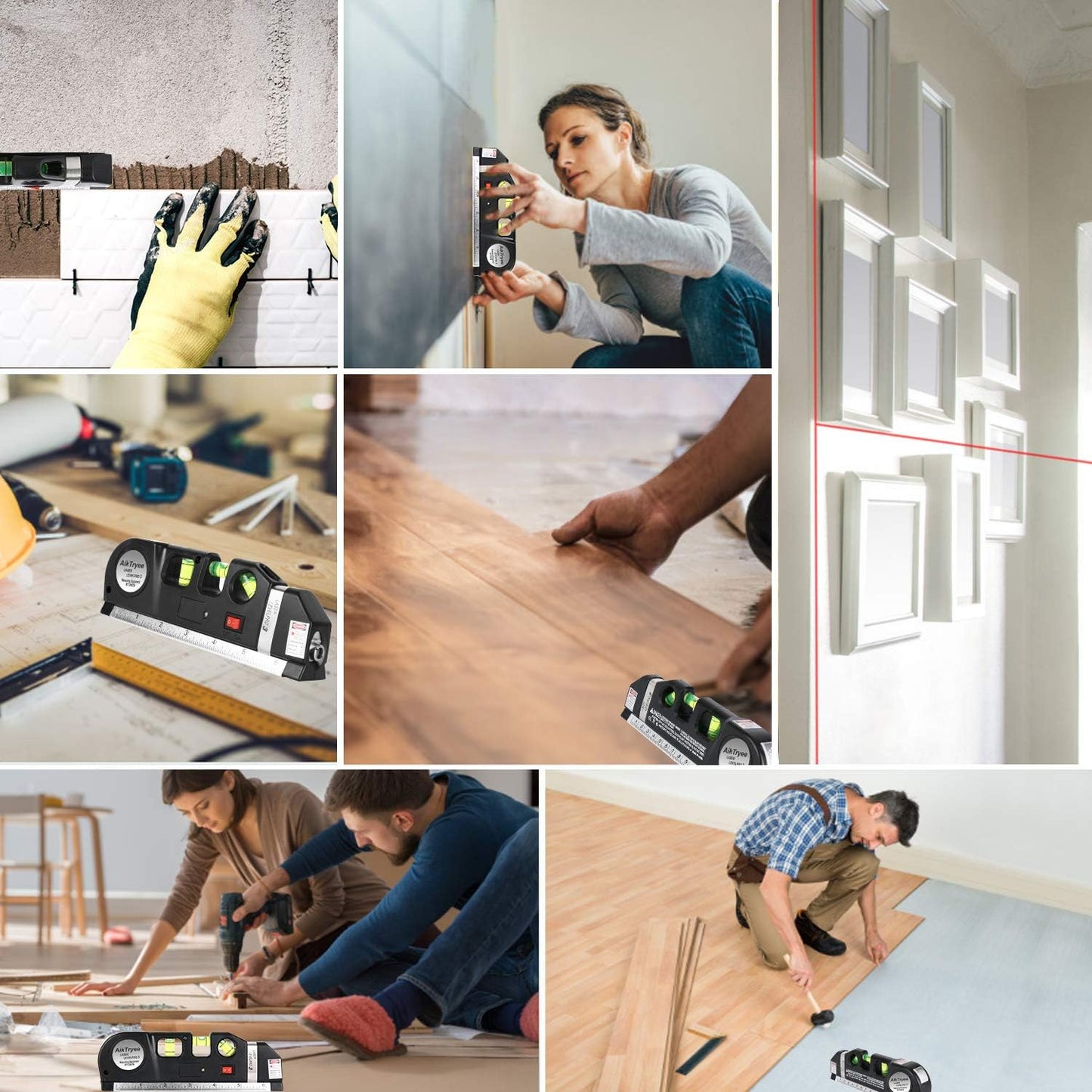 Laser_Level_Line_Tool,_Multipurpose_Laser_Level_Kit_Standard_Cross_Line_Laser_leveler_Beam_Tool_with_Metric_Rulers_8ft/2.5M_for_Picture_Hanging_cabinets_Tile_Walls_by_AikTryee.