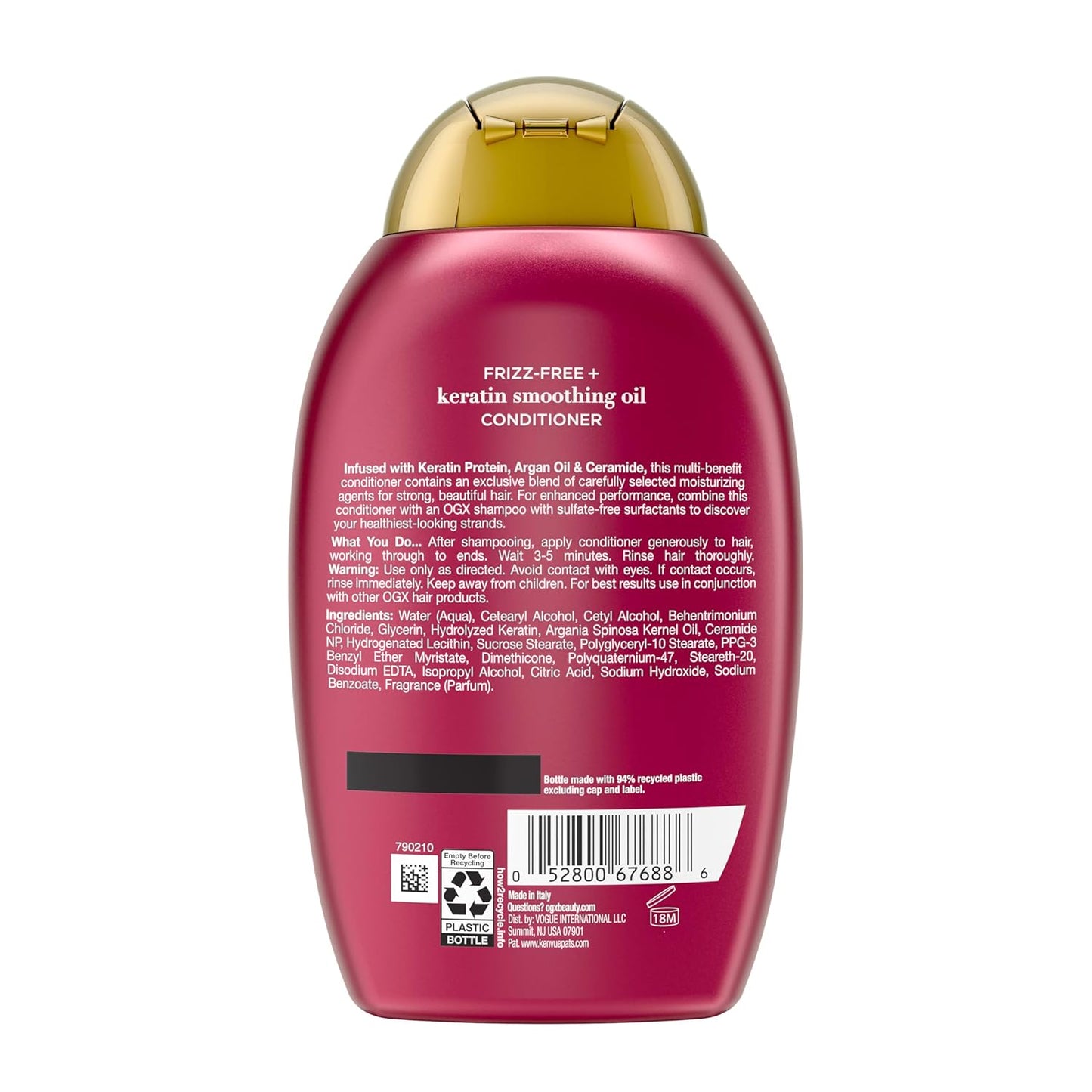OGX_Frizz-Free_+_Keratin_Smoothing_Oil_Conditioner,_5_in_1,_for_Frizzy_Hair,_Shiny_Hair,_13_Fl_Oz