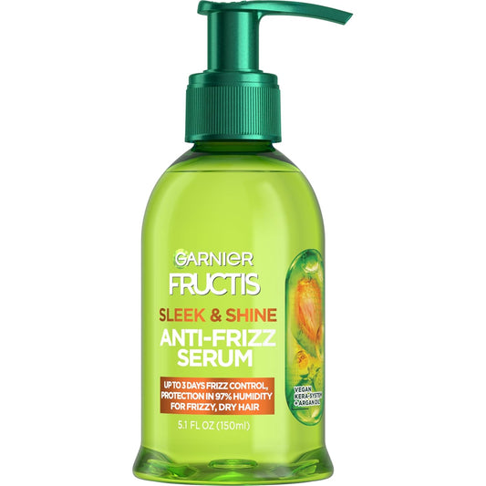 Garnier_Fructis_Sleek_&_Shine_Anti-Frizz_Serum_for_Frizzy,_Dry_Hair,_Argan_Oil,_5.1_Fl_Oz,_1_Count_(Packaging_May_Vary)