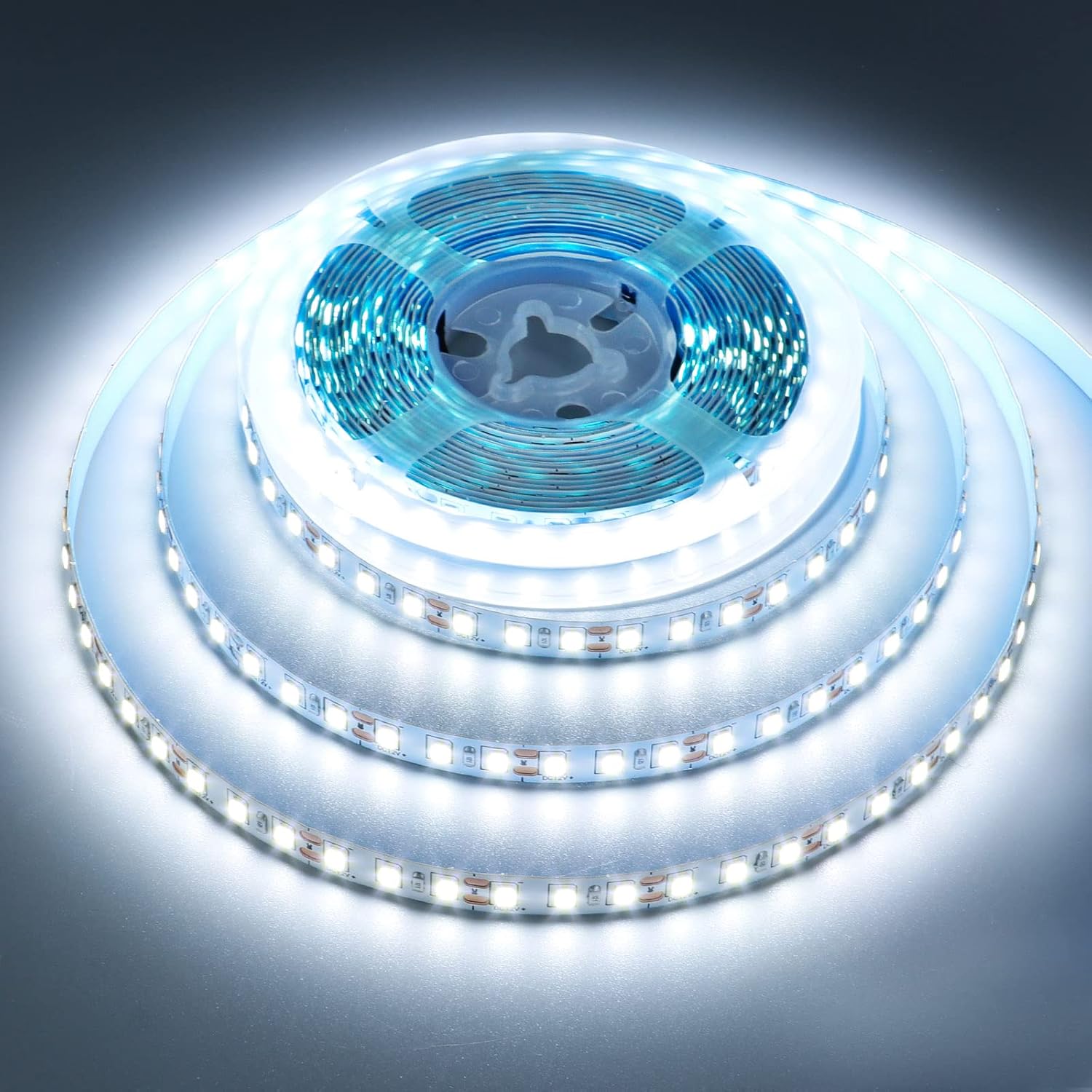 12V_LED_Strip_Light_Cool_White/Natural_White/Warm_White/Red/Blue_16.4ft_600LEDs_Flexible_SMD2835_High_Brightness_No-Waterproof_IP20_LED_Tape_Lights_for_Bedroom_Kitchen_Party_etc_Decorate(No_Power_Supply)