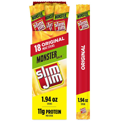 Slim_Jim_Monster_Smoked_Meat_Sticks,_Original_Flavor,_High_Protein,_Father's_Day_Snack_Gift_for_Dad,_1.94_oz._(18_Count)