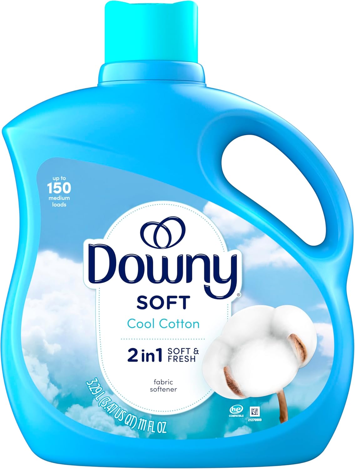 Downy_Soft,_2_in_1_Soft_and_Fresh_Liquid_Fabric_Softener,_Cool_Cotton,_111_fl_oz,_150_Loads,_Fabric_Conditioner_Liquid_provides_softness_and_freshness_for_fabrics