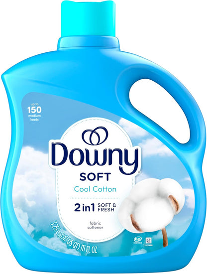 Downy_Soft,_2_in_1_Soft_and_Fresh_Liquid_Fabric_Softener,_Cool_Cotton,_111_fl_oz,_150_Loads,_Fabric_Conditioner_Liquid_provides_softness_and_freshness_for_fabrics