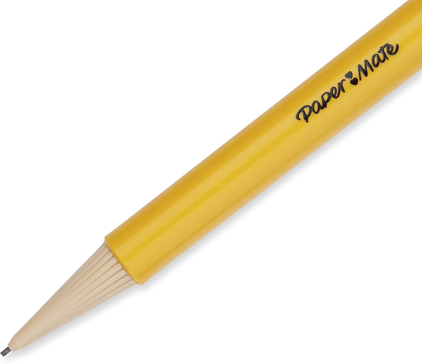 Paper_Mate_SharpWriter_Mechanical_Pencils,_0.7mm,_HB_#2,_Yellow,_12_Count