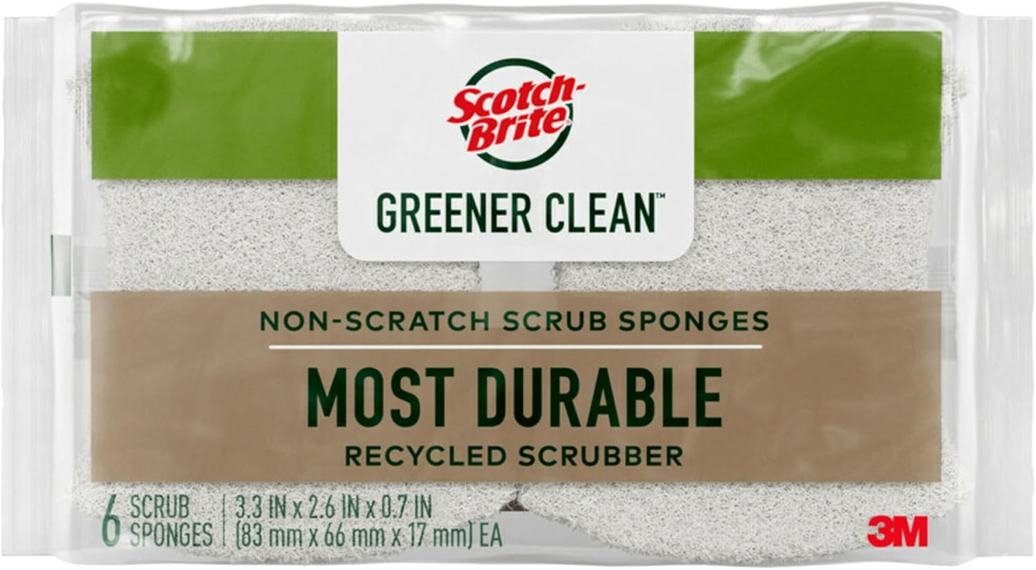 Scotch-Brite®_Greener_Clean™_Non-Scratch_Scrub_Sponge,_6_Pack,_6_Units_per_Case