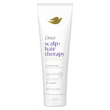 Dove Density Boost Clarifying Foaming Scrub Scalp + Hair Therapy for gentle scalp exfoliation, with Vitamin B3, Zinc and 0% sulfates, 9 oz